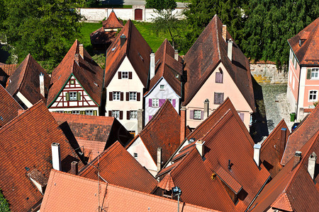 德国的中世纪城市图片
