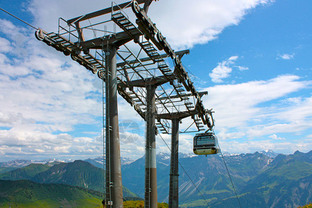 奥地利阿尔卑斯山脉高图片