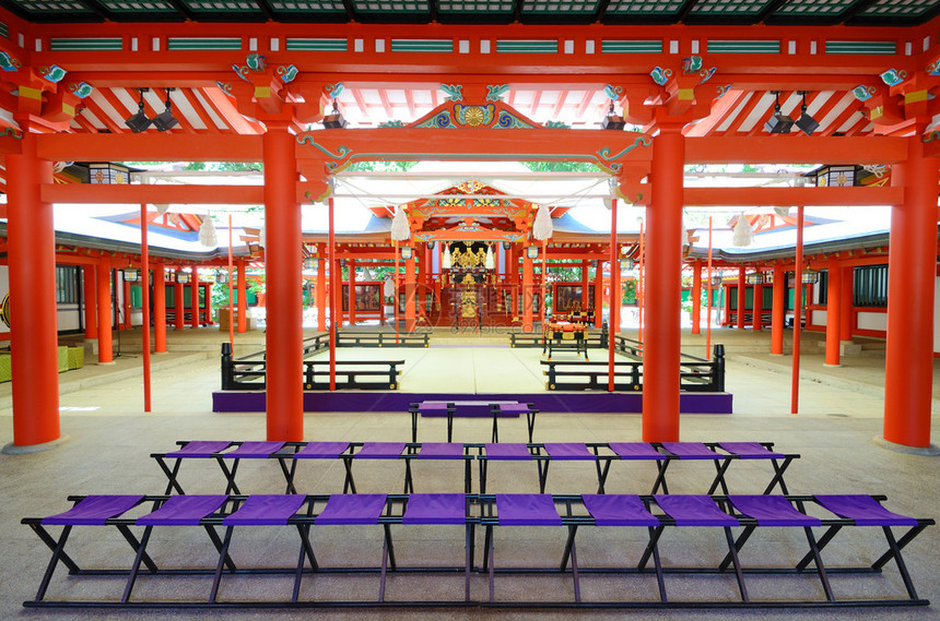 生田神社是日本神户的神社图片