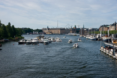 斯德哥尔摩背景图片