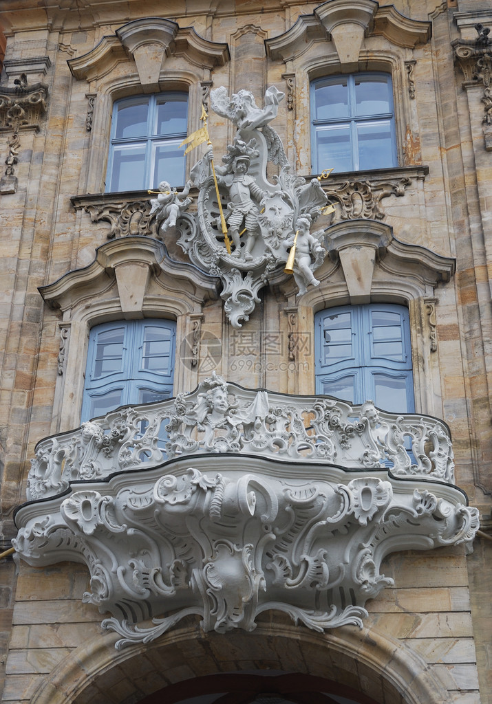 班贝格德国巴伐利亚AltesRathaus旧市政厅的B图片
