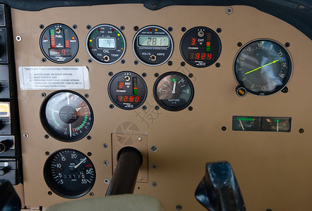 高度表飞机内部驾驶舱仪器背景
