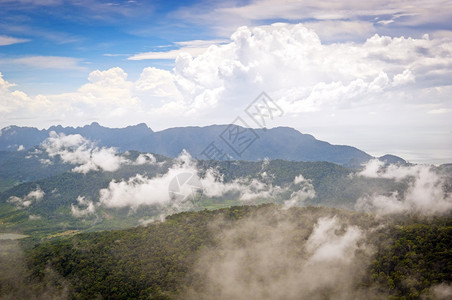 马来西亚兰卡维岛对雾和森图片