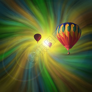 热空气球在帕斯面图片