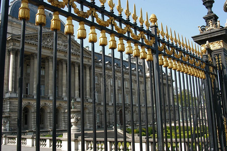 皇家宫殿的门布鲁图片