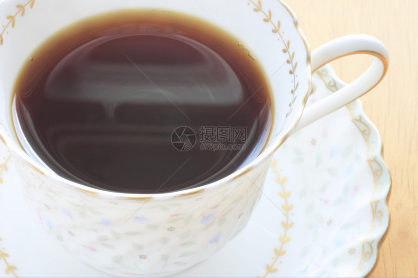 白杯黑咖啡图片