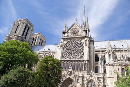 巴黎圣母院巴黎法国图片