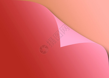 折叠角的粉红色背景片图片