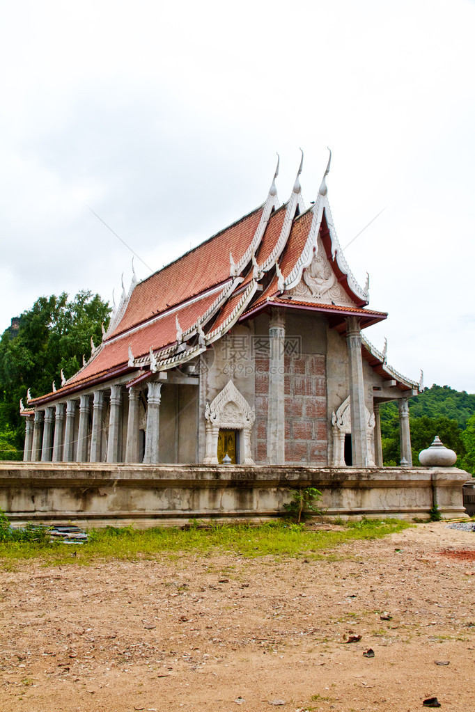 美丽的泰国寺庙在泰国图片