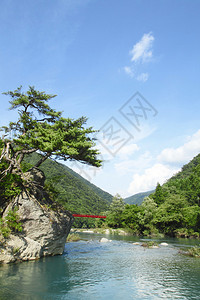 日本秋田洞中谷背景图片