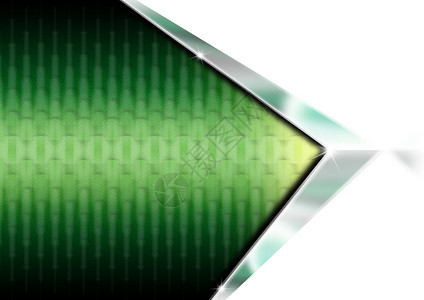 绿色和金属几何商业背图片