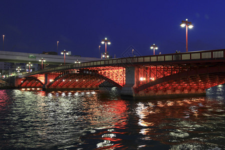 江西南昌大桥夜景图片