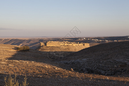 约旦的Shobak城堡蒙特利图片