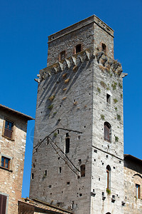 圣吉米尼那诺托斯卡纳的中世纪图片