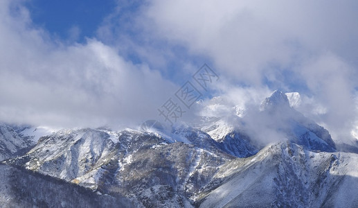 雪山风景图片