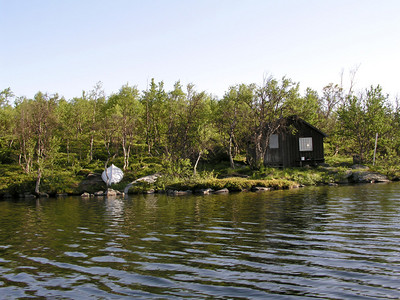 山湖自然景观图片