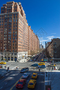 美国纽约市曼哈顿天图片