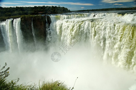 巴西和阿根廷的瀑布图片