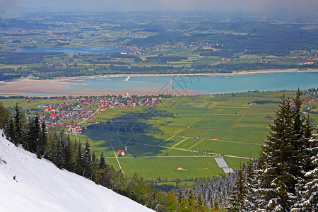 德国巴伐利亚阿尔卑斯山景观图片