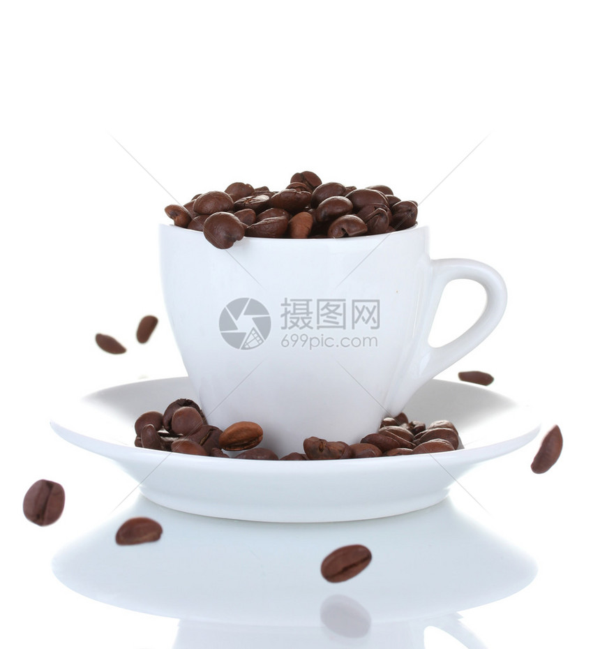 白咖啡杯咖啡图片