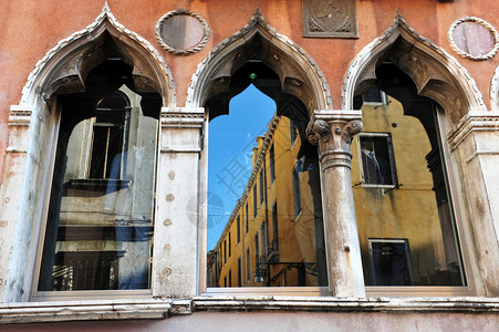意大利威尼斯的威尼斯窗户图片