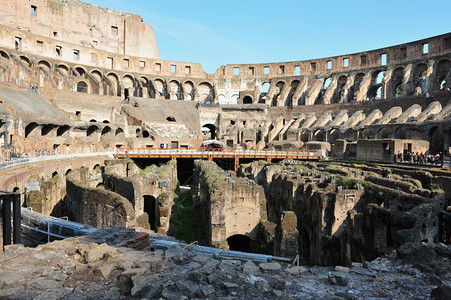 罗马斗兽场是位于意大利罗马的椭圆形剧场图片