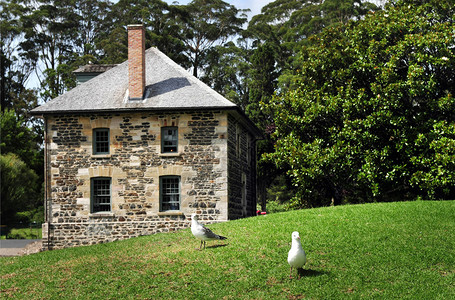 新西兰最古老的石头建筑图片