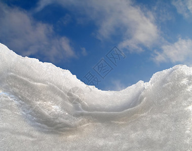 屋顶窗户上的雪崩背景图片