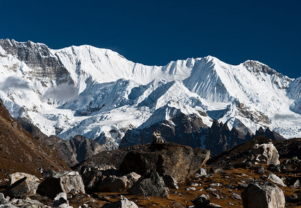 Chooyu山峰附近山区脉图片