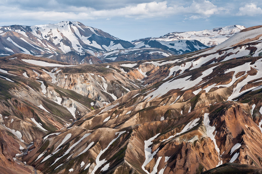 冰岛Landmannalaugar彩图片