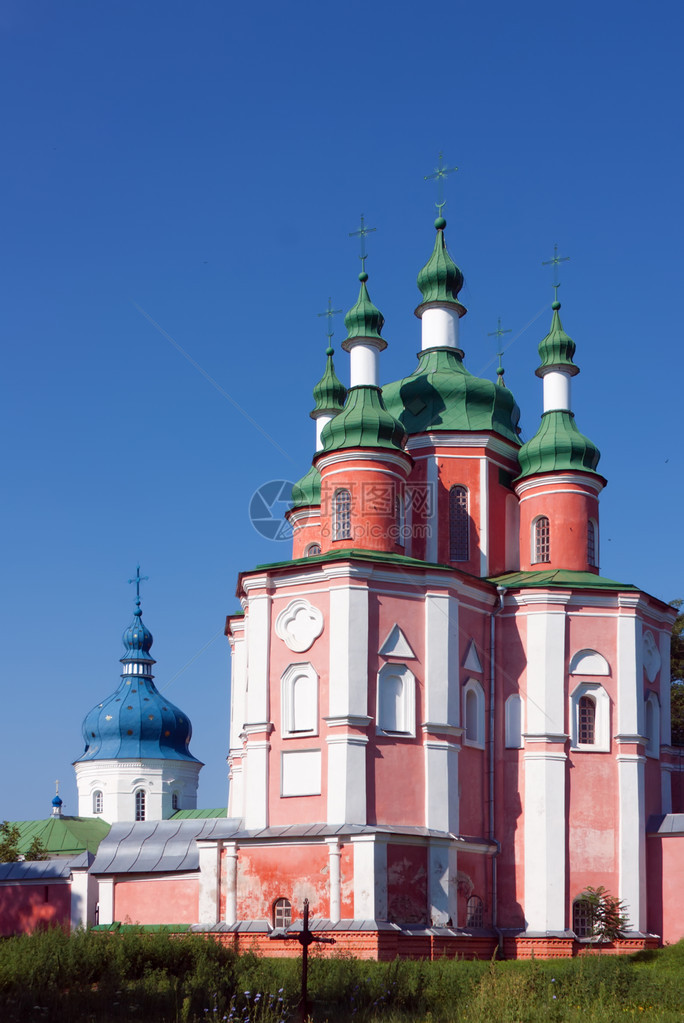 古斯廷基修道院乌克兰巴洛克最杰出图片