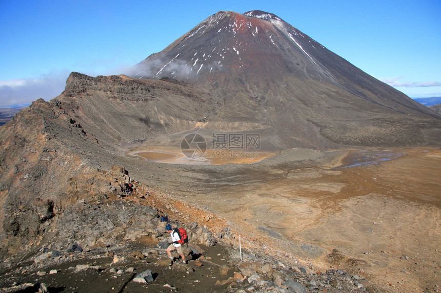 火山新西兰汤加图片