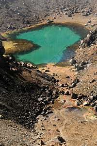 翡翠绿湖汤加里罗图片