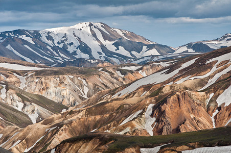 冰岛Landmannalaugar彩图片