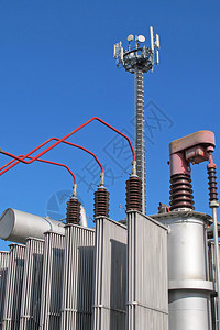 输电变压器和信号传输天线用于发送图片
