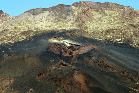 西班牙特内里费岛加那利群岛的ElTeide火山是加那利群岛最高的火山图片