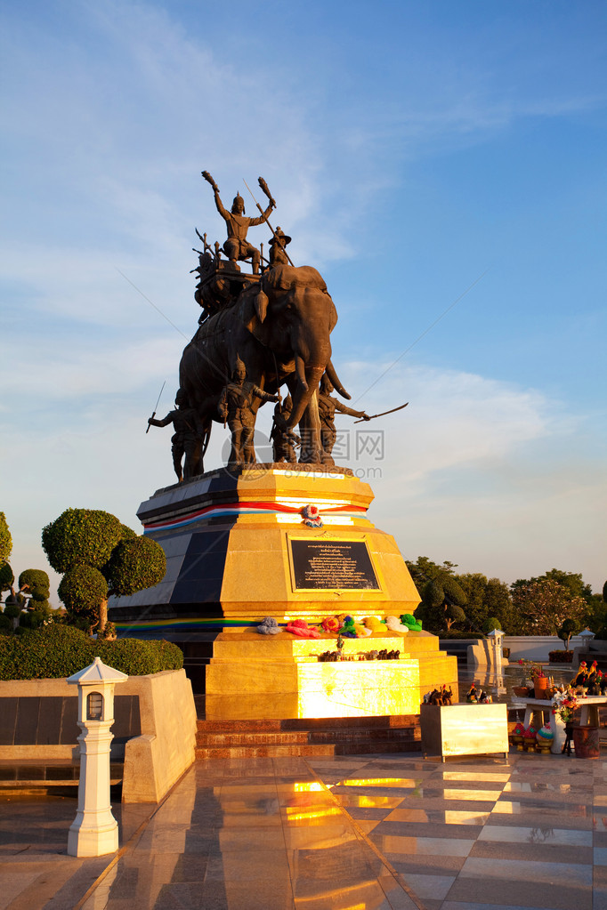 泰国Ayutthaya的Suriyot图片