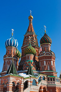 莫斯科红广场圣巴西尔大教图片