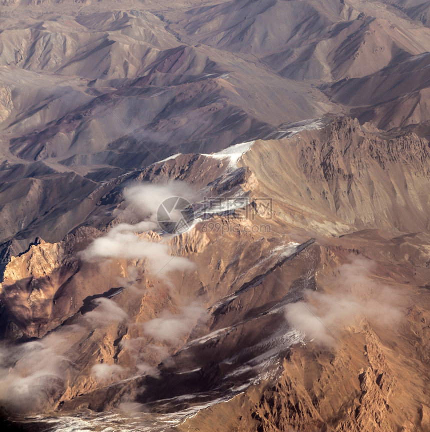 喀布尔和阿富汗坎大哈之间的印度库什人巴山脉Hindu图片