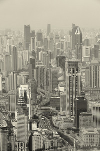 上海市城空中观和摩天大图片