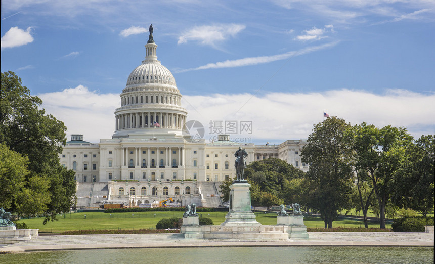 国会大厦在华盛顿特区图片