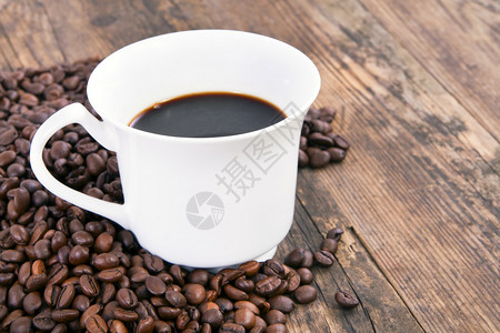 咖啡杯用咖啡豆图片
