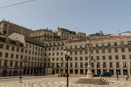 葡萄牙里斯本的城市景观图片
