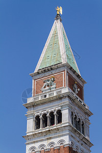 西奥多罗伊意大利圣马可钟楼背景