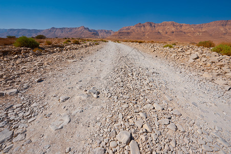 约旦河西岸Judean沙漠公路上的图片