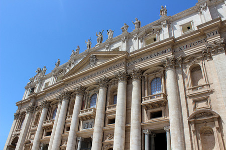 意大利罗马梵蒂冈圣彼得的教皇大教堂图片
