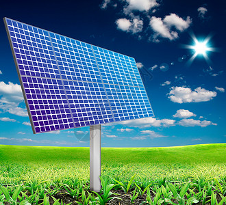 替代能源和电力太阳能电图片
