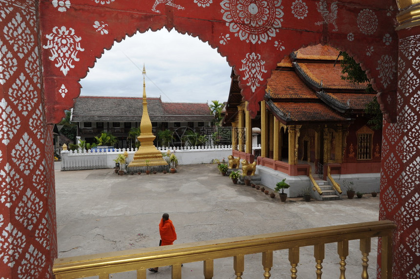 老挝LuangPrabang皇家宫图片