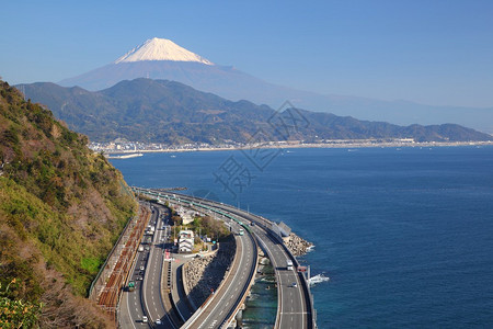 日本静冈富士山和图片