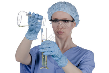 试验管中女化学图片